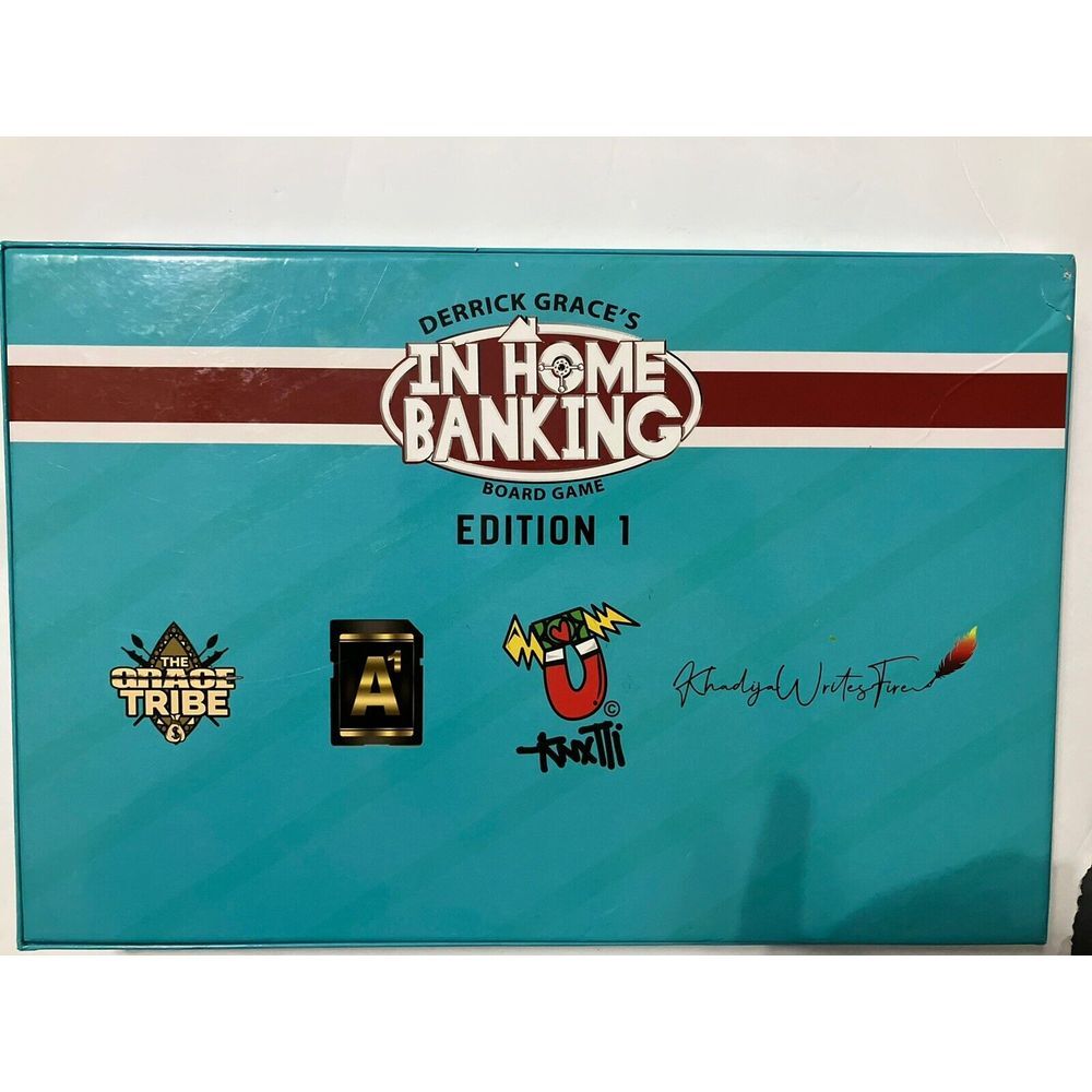 Derrick‎ Grace's In Home Banking Board Game Edition 1 - RARE Sealed Money - Picture 3 of 4